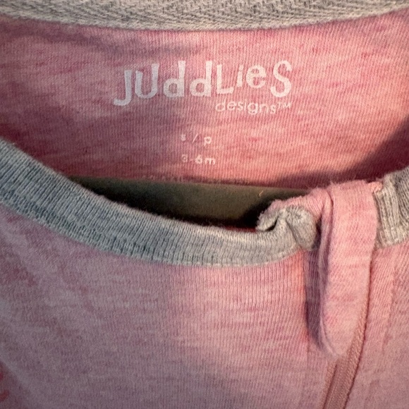 Juddlies Organic Raglan Sleeper - Picture 5 of 7